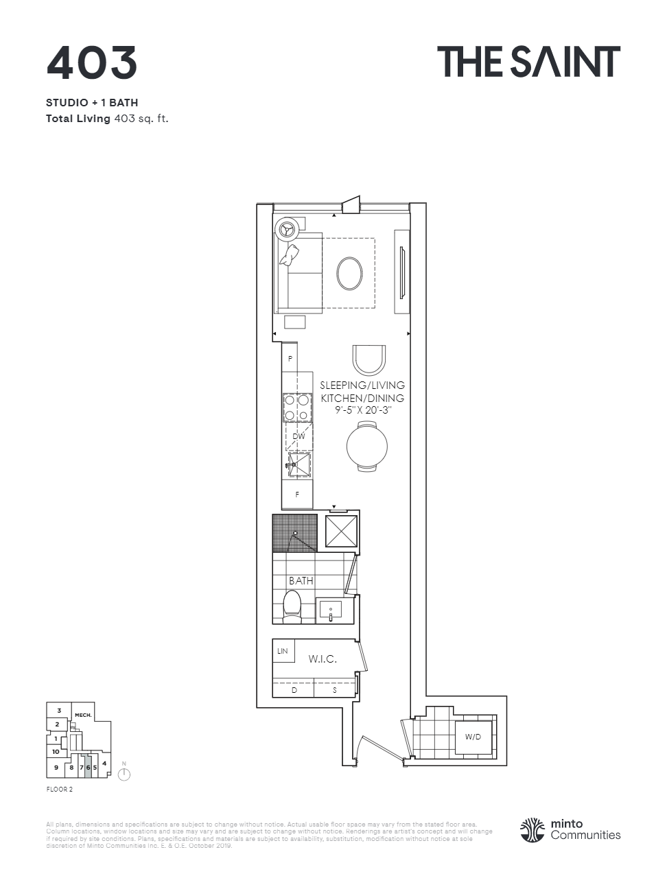 403 sq ft.