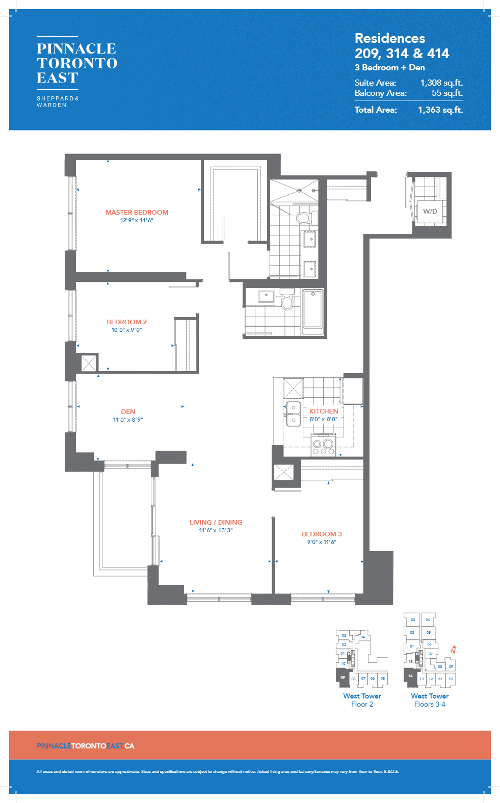 Residences 209, 314 & 414