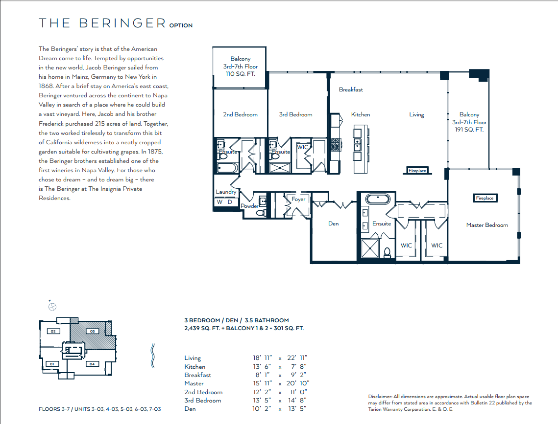 The Beringer (Unit 303)